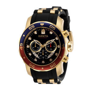 Invicta Pro Diver Men's Watch - 48mm, Black, Gold (31293)